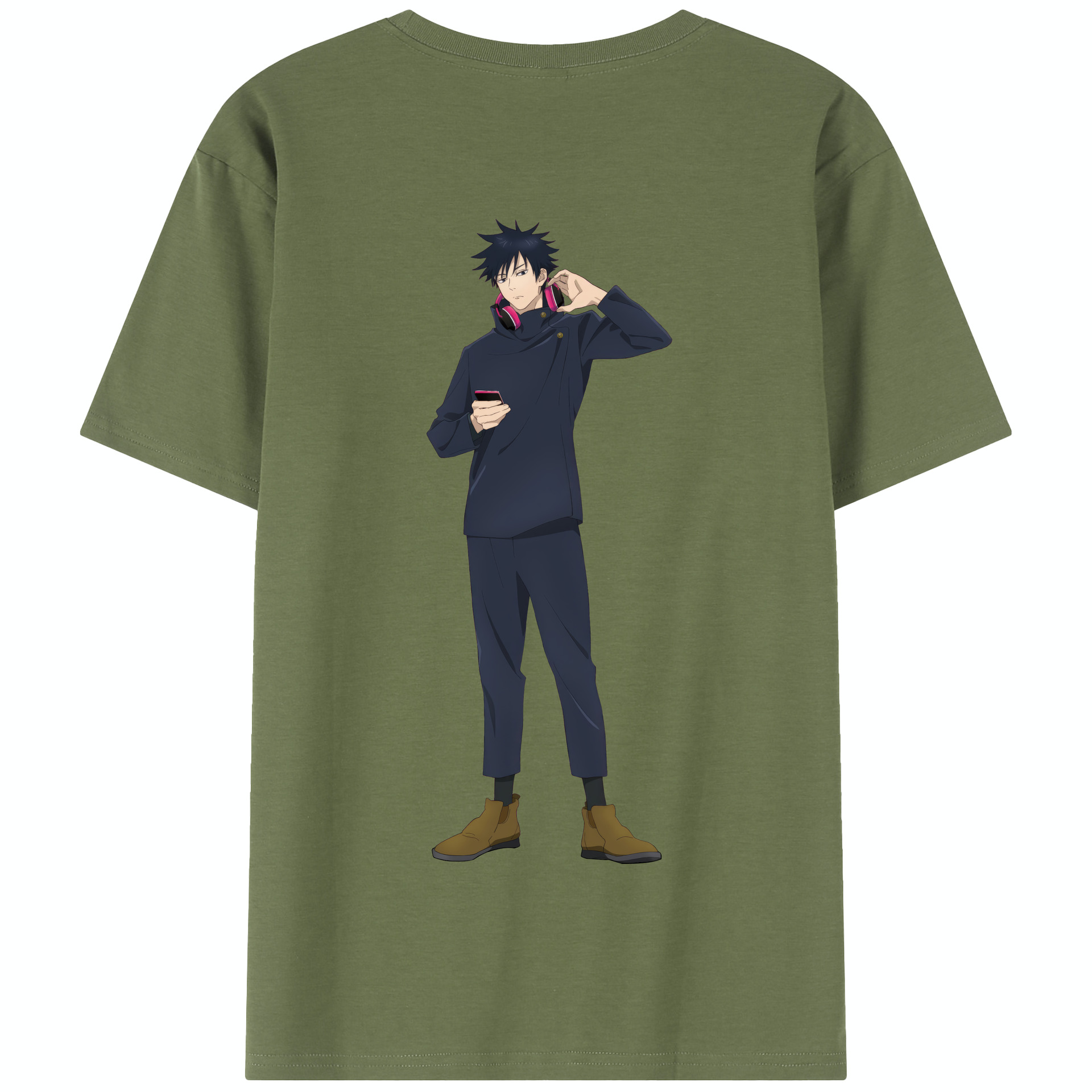 （画像用） 呪術廻戦 Jujutsu Kaisen 綿100％半袖Tシャツ（背面プリント）
